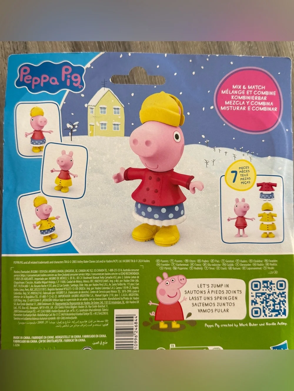 New peppa pig toy bundle